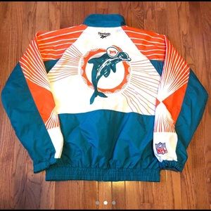 Vintage Miami Dolphins Windbreaker